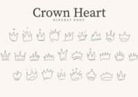 Crown Heart Font - Featured Image