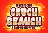 Cruch Branch Font - Featured Image