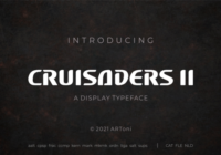 Cruisader II Font - Featured Image