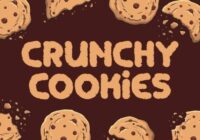 Crunchy Cookies Font - Featured Image