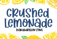 Crushed Lemonade Font - Featured Image