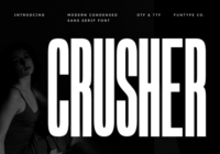 Crusher Font - Featured Image