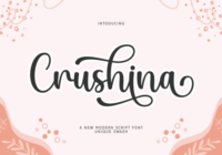 Crushina Font - Featured Image