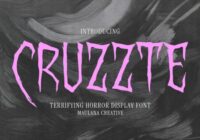 Cruzzte Font Font - Featured Image