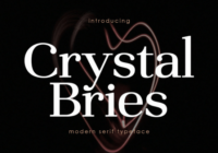 Crystal Bries Font - Featured Image