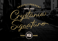 Crystania Font - Featured Image