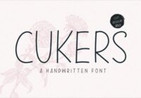 Cukers Font - Featured Image