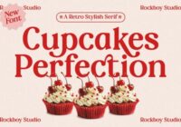 Cupcake Perfection Font - Featured Image