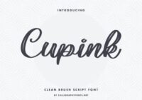 Cupink Font - Featured Image