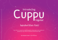 Cuppu Font - Featured Image
