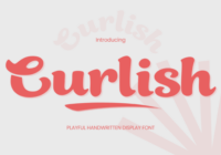 Curlish Font - Featured Image