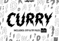 Curry Font - Featured Image