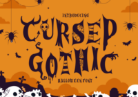Cursed Gothic Font - Featured Image