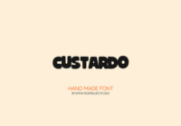 Custardo Font - Featured Image