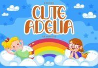 Cute Adelia Font - Featured Image