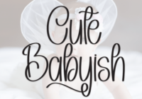Cute Babyish Font - Featured Image
