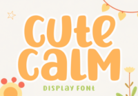 Cute Calm Font - Featured Image