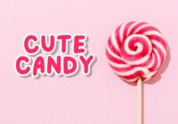 Cute Candy Font - Featured Image