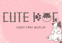 Cute Dog Font - Featured Image