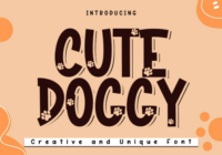Cute Doggy Font - Featured Image