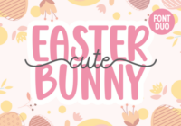 Cute Easter Bunny Font - Featured Image