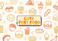 Cute Fast Food Font - Featured Image