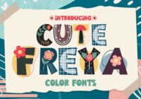 Cute Freya Font - Featured Image