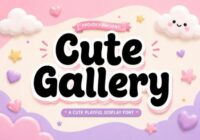 Cute Gallery Font - Featured Image