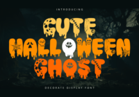 Cute Halloween Ghost Font - Featured Image