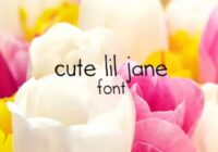 Cute Lil Jane Font - Featured Image