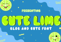 Cute Lime Font - Featured Image