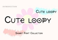 Cute Loopy Font - Featured Image