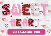 Cute Love Pack Font - Featured Image