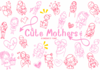 Cute Mothers Font - Featured Image