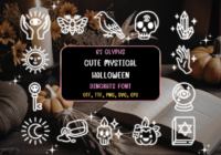 Cute Mystical Halloween Font - Featured Image