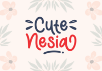 Cute Nesia Font - Featured Image