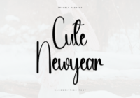 Cute Newyear Font - Featured Image