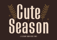 Cute Season Font - Featured Image