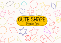 Cute Shape Font - Featured Image