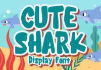 Cute Shark Font - Featured Image