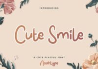 Cute Smile Font - Featured Image