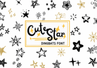 Cute Star Font - Featured Image