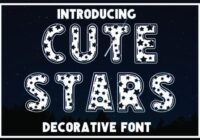 Cute Stars Font - Featured Image