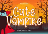 Cute Vampire Font - Featured Image