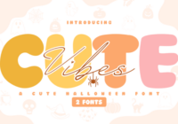 Cute Vibes Font - Featured Image