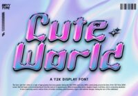 Cute World Font - Featured Image