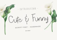 Cute & Funny Font - Featured Image