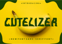 Cutelizer Font - Featured Image