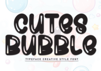 Cutes Bubble Font - Featured Image