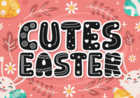Cutes Easter Font - Featured Image